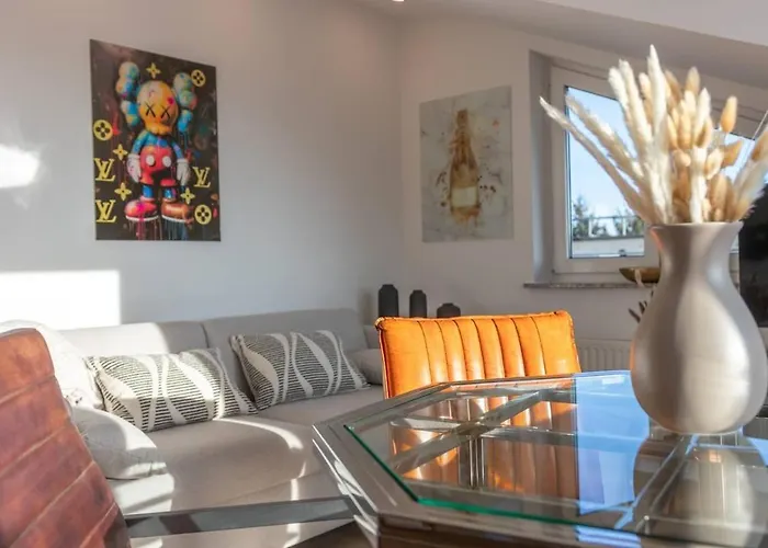 Close To Nature With Balcony View Mendig